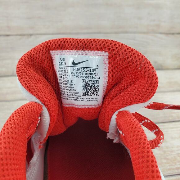 Nike Alpha Huarache Elite 4 Low MCS Molded Baseball Cleats Red Men's Size 10.5 - Picture 8 of 8